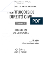 Instituicoes de Direito Civil Teoria Geral Das Obrigacoes, V.2 1080-16 Sumario