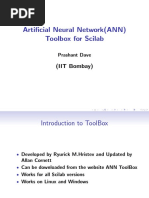 Artificial Neural Network (ANN) Toolbox For Scilab - Prashant Dave PDF