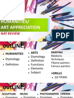 Humanities/ Art Appreciation: Nat Review