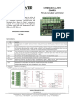 Extended Alarm Board ACC Extended Controller: Powering Technology