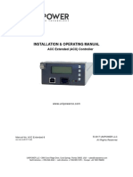 Installation & Operating Manual: ACC Extended (ACX) Controller