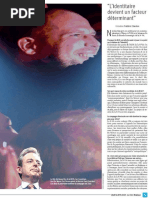 Interview Nicolas Baygert, La Libre Belgique, 5 avril 2018