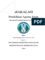 Islam Dan Lingkungan Yang Sehat