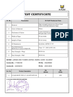 Test Certificate: Sl. No. Parameter K-FLEX Technical Data