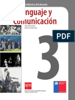 Lenguaje y Comunicación 3º Medio - Guía Didáctica Del Docente