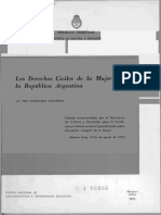 Derechos Civiles Mujer Argentina