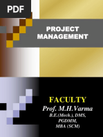 Project MGT - MMS Sem - IV - Mid Term PPT's