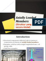 Axially Loaded Members Analysis