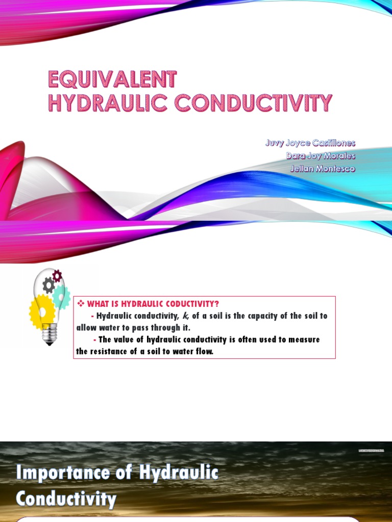 Hydraulic Conductivity | PDF | Geotechnical Engineering | Electrical ...