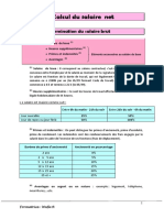 Cours et Exercice Corrigé de Calcul Salaire Net et de l'IR Salarial  au MAROC