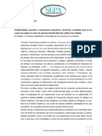 Bracchi Claudia y Gabbai Maria Ines Subjetividades Juveniles y Trayectorias Educativas Tensiones y Desafios para La Escuela