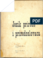 Jezik Prirode I Prirodoslovaca