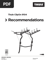 Thule ClipOn 9104 Recommendations v14