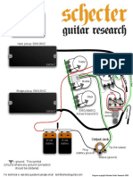 Schecter Stilletto Studio Schematics 4 5 6 8