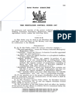 Serial Number 1947/92: The Fertilizer Control Order 1947