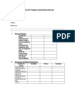 Modelo de Informe de Manto PRIMAX