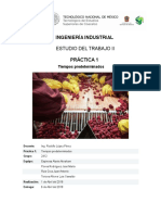 Estudio Del Trabajo Tiempos Predeterminados Practicas