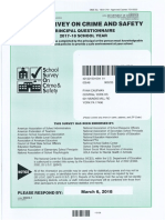 school survey on crime and safety