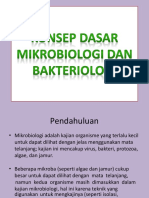 Konsep Dasar Mikro Dan Bakteriologi