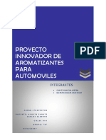 Proyecto de Aromatizantes Arreglando