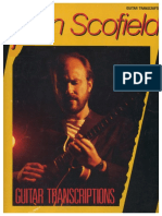 John Scofield Guitar Transcriptions 1987