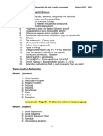 Alppla Final Revision Science March 2018