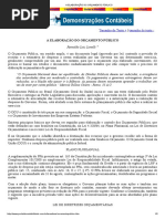 A Elaboração Do Orçamento Público