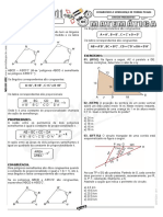 Congruência e semelhança de formas planas