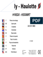 Manual - Partes Haulotte h18 SDX