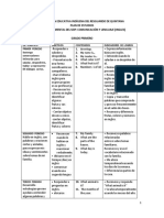 Plan de Estudio Ingles Primaria 1 A 5 To Grado