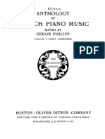 Anthology of French Piano Music Volume 1 Early Composers
