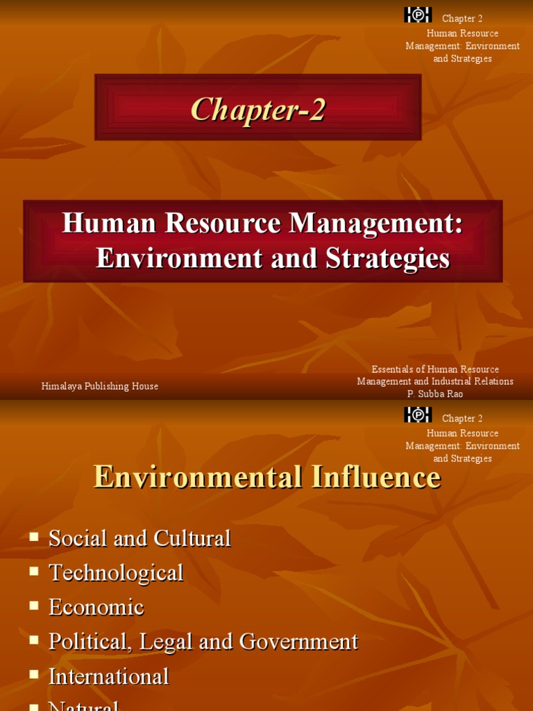CH 2 | PDF | Human Resource Management | Strategic Management