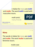 Italian Grammar 40