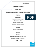 Informe N1 Tren de Fuerza