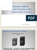 1b Voluntary Code of Good Practices in The Construction Industry