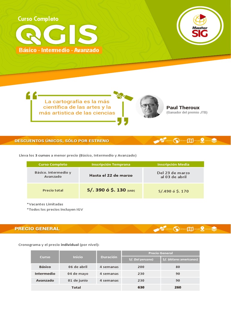 Qgis Curso Completo2 Pdf Sistema De Información Geográfica