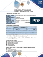 Guía de Actividades y Rúbrica de Evaluación - Fase 3 - Estudio Técnico y Marco Organizacional Del Proyecto