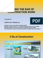 2a Improving The Working Conditions of Construction Workers From 3D To Decent Work
