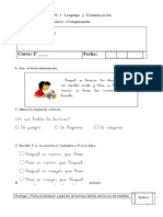 2018 Guía  N° 1 Lenguaje y comunicación 2° Básico