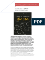 Cuando Los Niños Dicen - ¡BASTA! - Ciudad Poliédrica - Medium