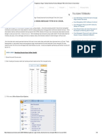 Pengaturan Agar Tanda Desimal Koma Menjadi Titik Di M. Excel - Kusnendar