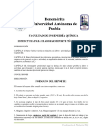 Estructura de Reporte Técnico