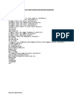 Program To Find The Induction Machine Parameters