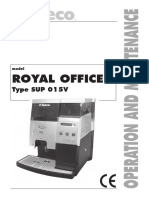 Saeco Royal Office User Manual