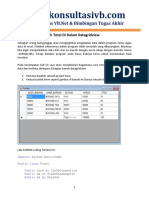 Menampilkan Jumlah Total Di Dalam Datagridview VB Net