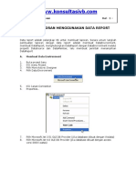 Membuat Laporan Dengan Data Report