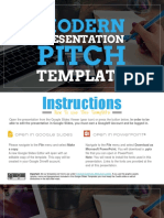 FGST0013 Modern Presentation Pitch Template