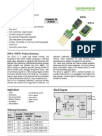 Datasheet SHT1x SHT7x