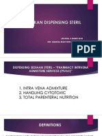 Kebijakan Dispensing Steril Drs. Masrial Mahyudin Apt, MM, PIA