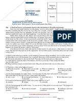 2013 Engleza Concursul Evaluare in Educatie Etapa II Clasa A Xia Subiecte PDF
